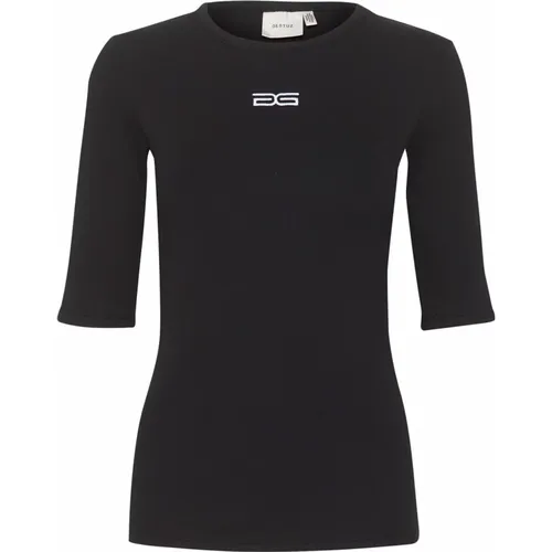 Gestuz - Tops > T-Shirts - Black - Gestuz - Modalova