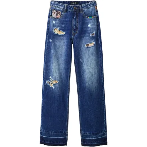 Jeans > Loose-fit Jeans - - Desigual - Modalova