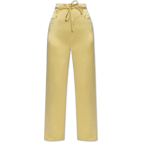 Trousers > Wide Trousers - - Nanushka - Modalova