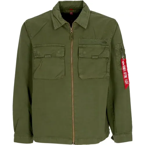 Jackets > Light Jackets - - alpha industries - Modalova