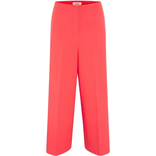 Trousers > Wide Trousers - - Soaked in Luxury - Modalova