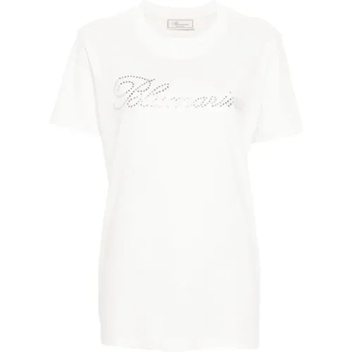 Tops > T-Shirts - - Blumarine - Modalova