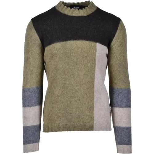 Knitwear > Round-neck Knitwear - - Alpha Studio - Modalova