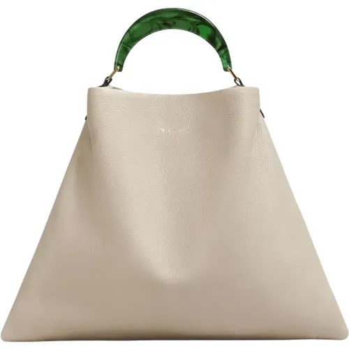 Marni - Bags > Tote Bags - Beige - Marni - Modalova