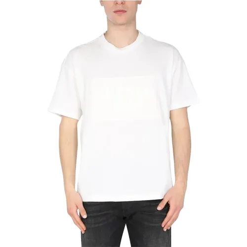 Diesel - Tops > T-Shirts - White - Diesel - Modalova