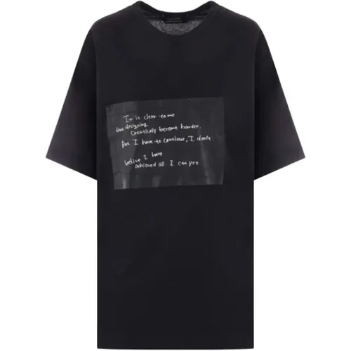 Tops > T-Shirts - - Yohji Yamamoto - Modalova