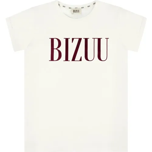 Bizuu - Tops > T-Shirts - White - Bizuu - Modalova