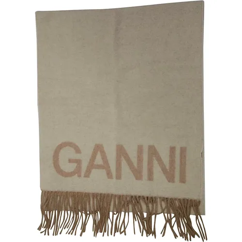 Accessories > Scarves > Winter Scarves - - Ganni - Modalova