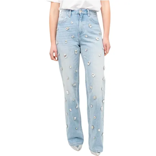 Jeans > Straight Jeans - - MET - Modalova