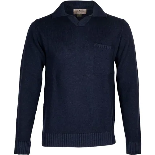 Knitwear > V-neck Knitwear - - Irish Crone - Modalova