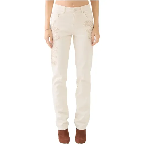 Jeans > Straight Jeans - - Ermanno Scervino - Modalova