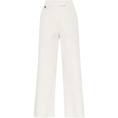 Trousers > Straight Trousers - - BRUNELLO CUCINELLI - Modalova