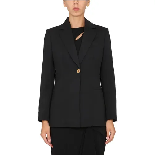 Suits > Formal Blazers - - Versace - Modalova