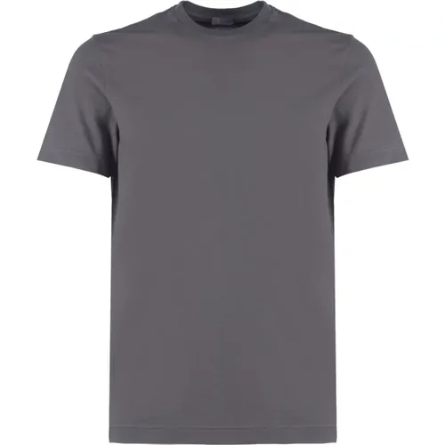 Zanone - Tops > T-Shirts - Gray - Zanone - Modalova