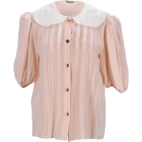 Pre-owned > Pre-owned Shirts & Blouses - - Miu Miu Pre-owned - Modalova