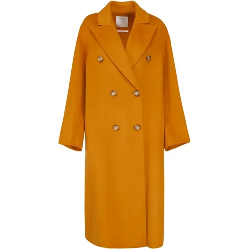 Coats > Double-Breasted Coats - - SPORTMAX - Modalova