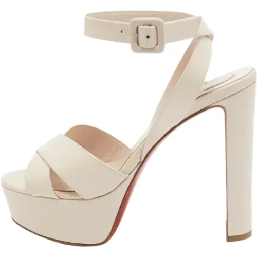 Pre-owned > Pre-owned Shoes > Pre-owned Sandals - - Christian Louboutin Pre-owned - Modalova