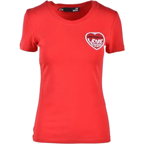 Tops > T-Shirts - - Love Moschino - Modalova