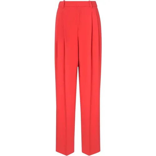 Trousers > Straight Trousers - - Elisabetta Franchi - Modalova