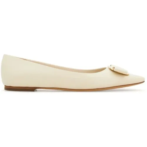 Shoes > Flats > Ballerinas - - Salvatore Ferragamo - Modalova