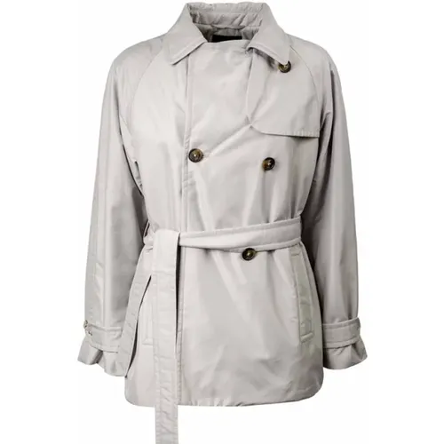 Fay - Coats > Trench Coats - Gray - Fay - Modalova