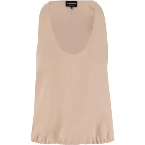 Tops > Sleeveless Tops - - Giorgio Armani - Modalova