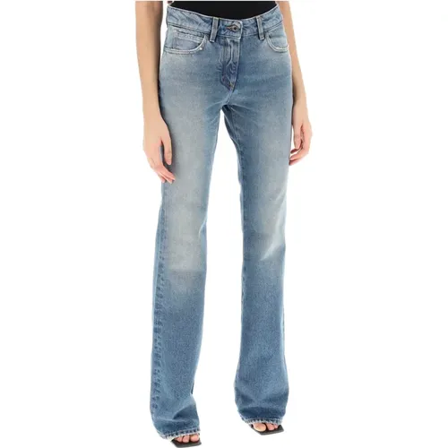 Jeans > Straight Jeans - - Off White - Modalova