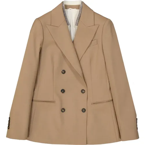 Jackets > Blazers - - BRUNELLO CUCINELLI - Modalova