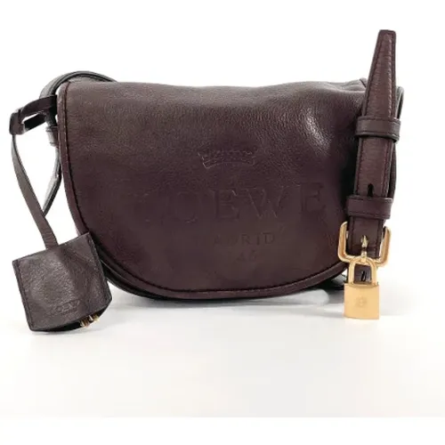 Pre-owned > Pre-owned Bags > Pre-owned Shoulder Bags - - Loewe Pre-owned - Modalova