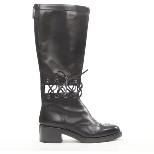 Pre-owned > Pre-owned Shoes > Pre-owned Boots - - Chanel Vintage - Modalova