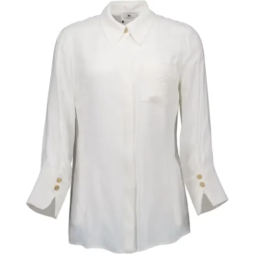 Blouses & Shirts > Shirts - - Elisabetta Franchi - Modalova