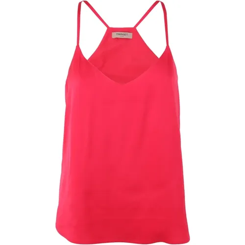 Tops > Sleeveless Tops - - Twinset - Modalova