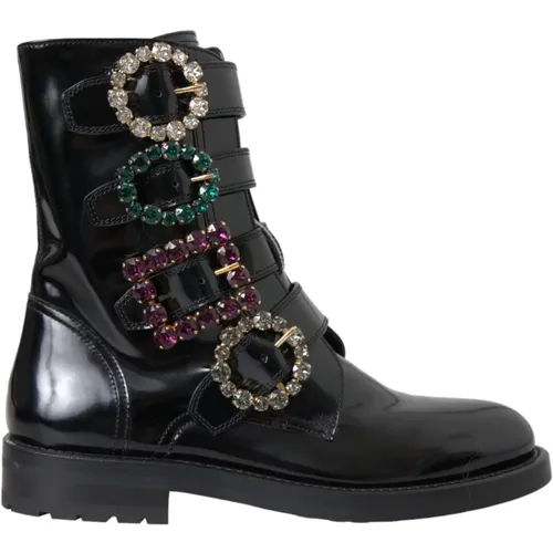 Shoes > Boots > Lace-up Boots - - Dolce & Gabbana - Modalova