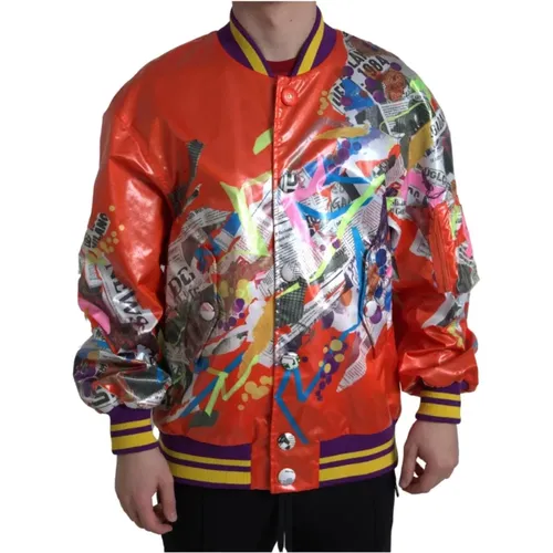 Jackets > Bomber Jackets - - Dolce & Gabbana - Modalova