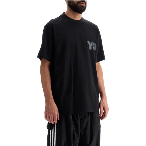 Y-3 - Tops > T-Shirts - Black - Y-3 - Modalova