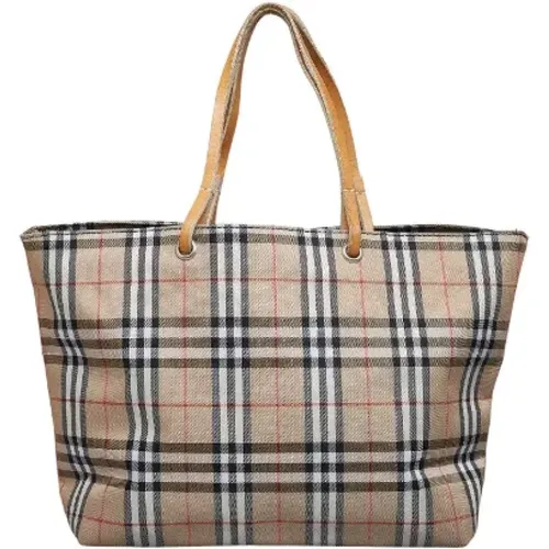 Pre-owned > Pre-owned Bags > Pre-owned Tote Bags - - Burberry Vintage - Modalova