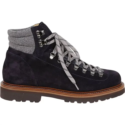 Shoes > Boots > Lace-up Boots - - BRUNELLO CUCINELLI - Modalova