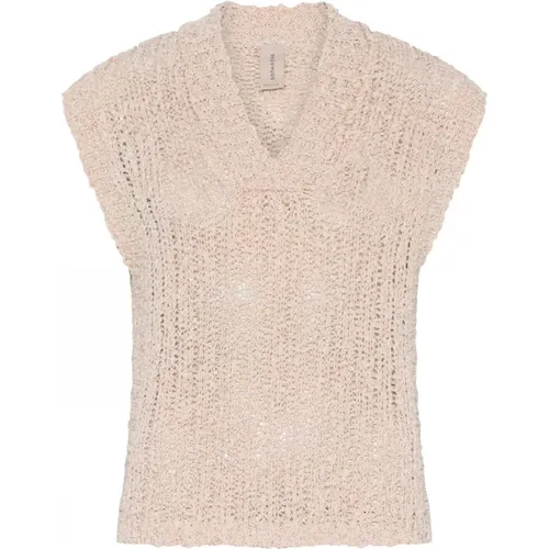 Knitwear > V-neck Knitwear - - Skovhuus - Modalova