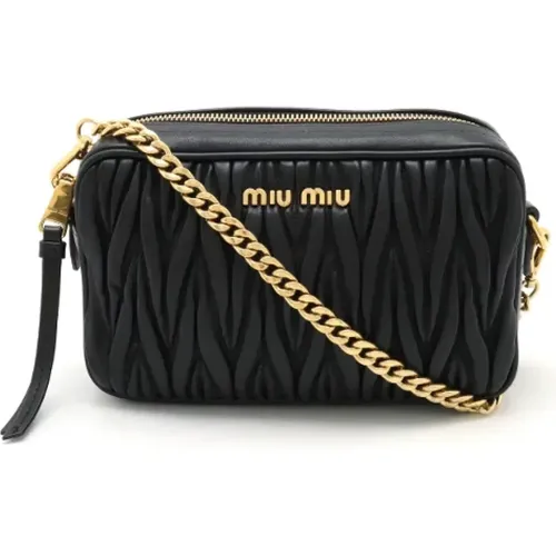 Pre-owned > Pre-owned Bags > Pre-owned Cross Body Bags - - Miu Miu Pre-owned - Modalova