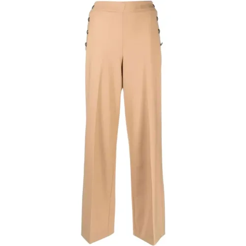 Trousers > Wide Trousers - - Twinset - Modalova