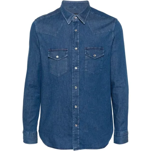 Shirts > Denim Shirts - - Tom Ford - Modalova