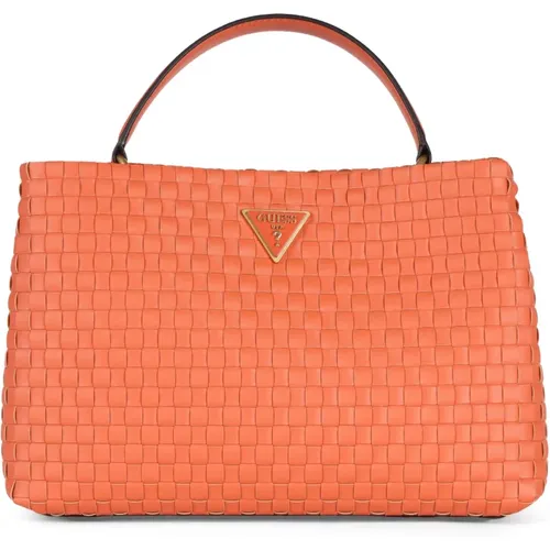 Guess - Bags > Handbags - Orange - Guess - Modalova