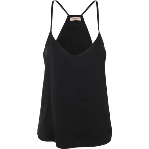 Tops > Sleeveless Tops - - Twinset - Modalova