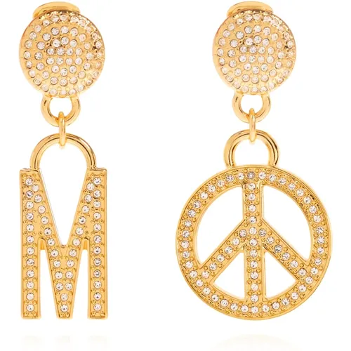 Accessories > Jewellery > Earrings - - Moschino - Modalova