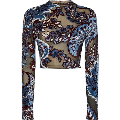 Tops > Long Sleeve Tops - - ETRO - Modalova