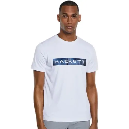 Hackett - Tops > T-Shirts - White - Hackett - Modalova
