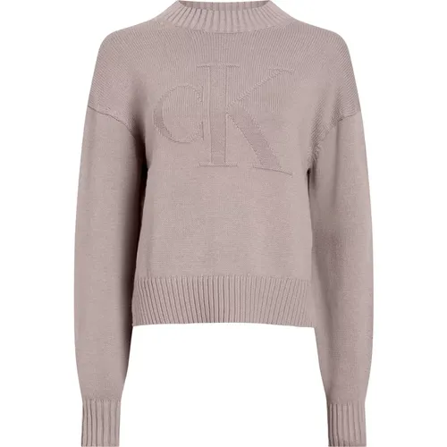 Knitwear > Round-neck Knitwear - - Calvin Klein - Modalova