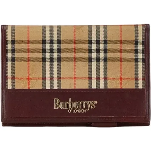 Pre-owned > Pre-owned Accessories > Pre-owned Wallets - - Burberry Vintage - Modalova