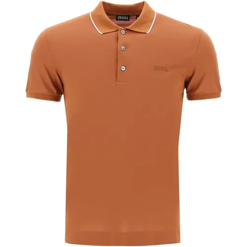 Tops > Polo Shirts - - Ermenegildo Zegna - Modalova