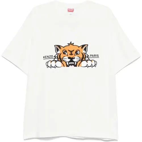 Kenzo - Tops > T-Shirts - White - Kenzo - Modalova